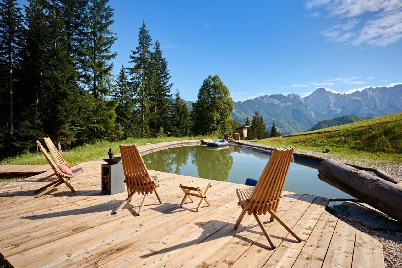 Holiday Chalet "Alpine Dreams" With Private Wellness Solcava Luaran gambar