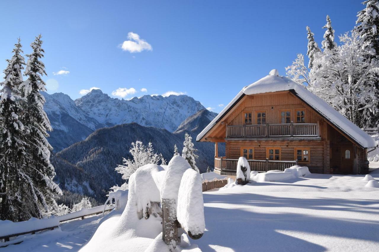 Holiday Chalet "Alpine Dreams" With Private Wellness Solcava Luaran gambar