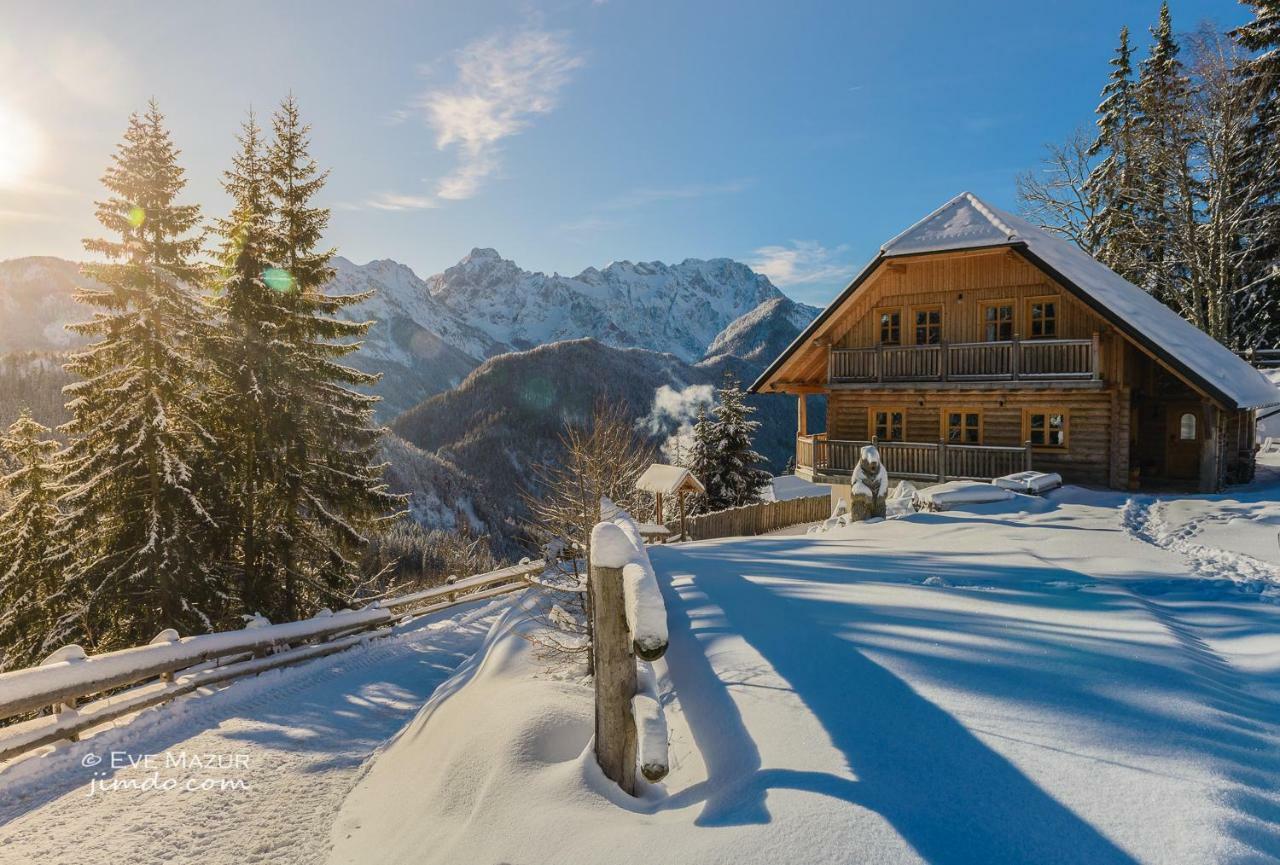 Holiday Chalet "Alpine Dreams" With Private Wellness Solcava Luaran gambar